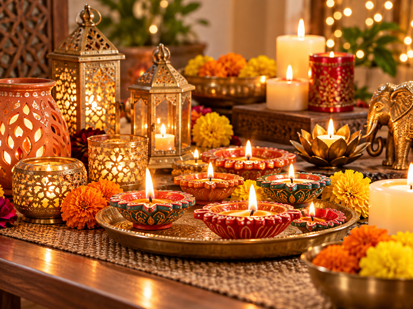 Diyas & Candles