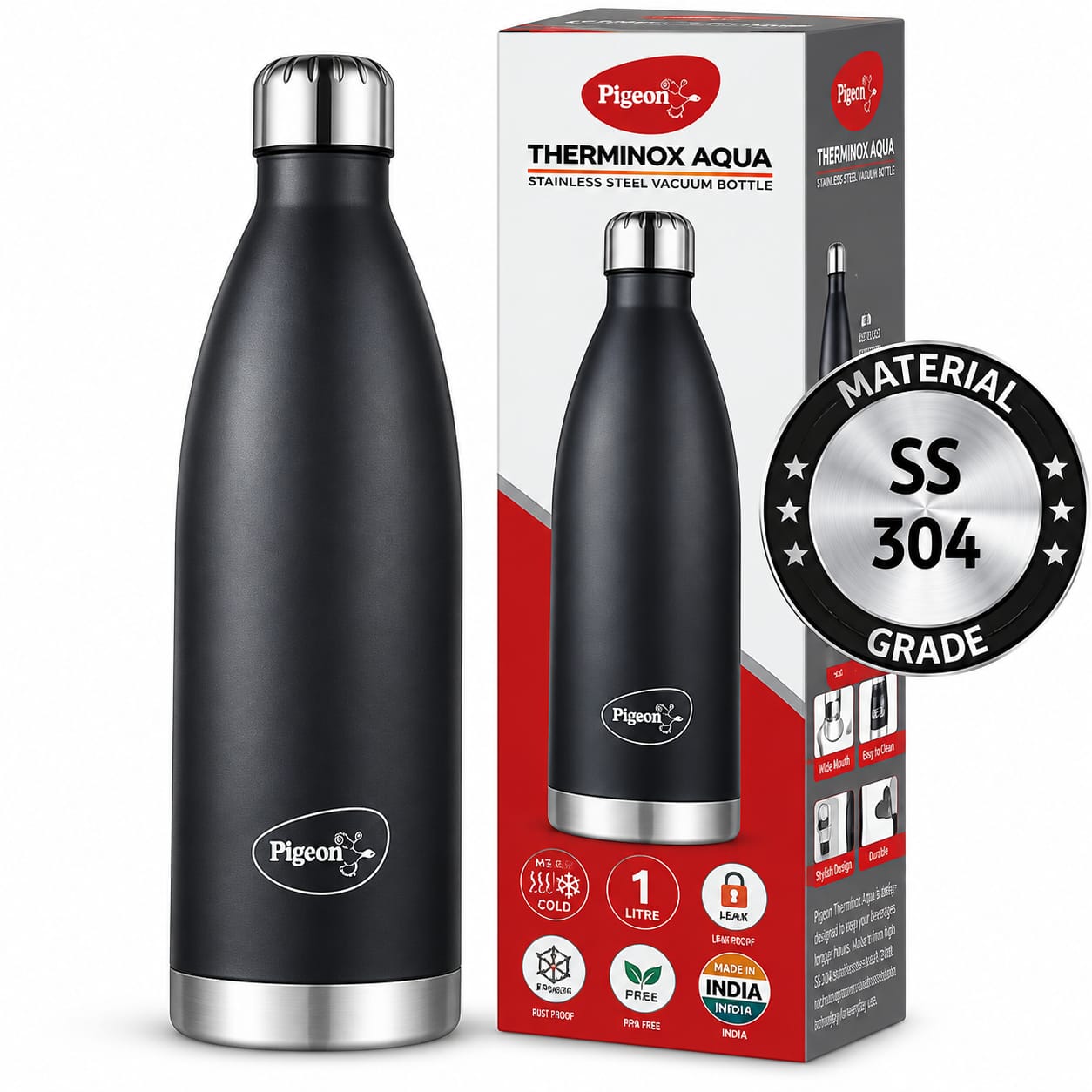 Pigeon Therminox Luxe Stainless Steel Vacuum Insulated Flask (750ml)