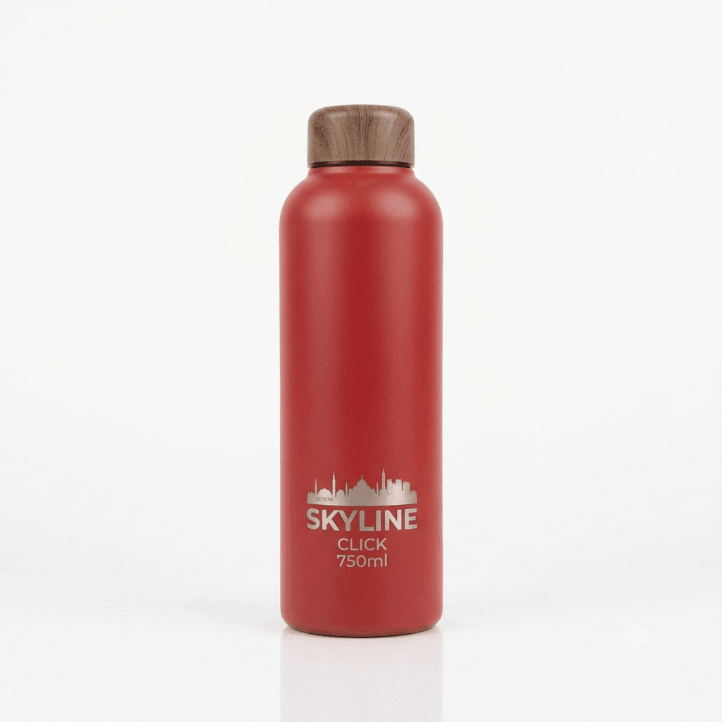 Skyline Click - Double Wall Vacuum Bottle 750 ML