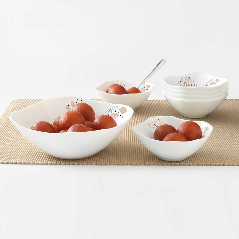 Larah Caramel Pudding Set (Square)
