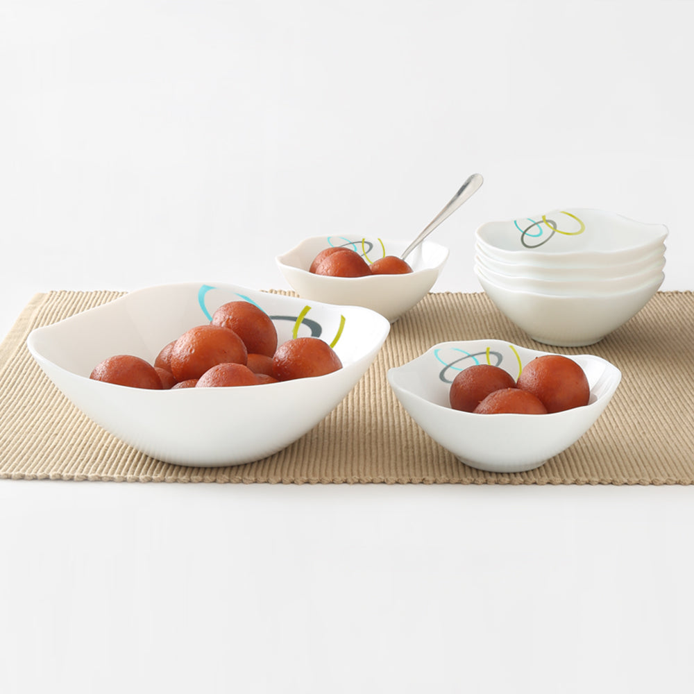 Larah Jolly Square Pudding Set