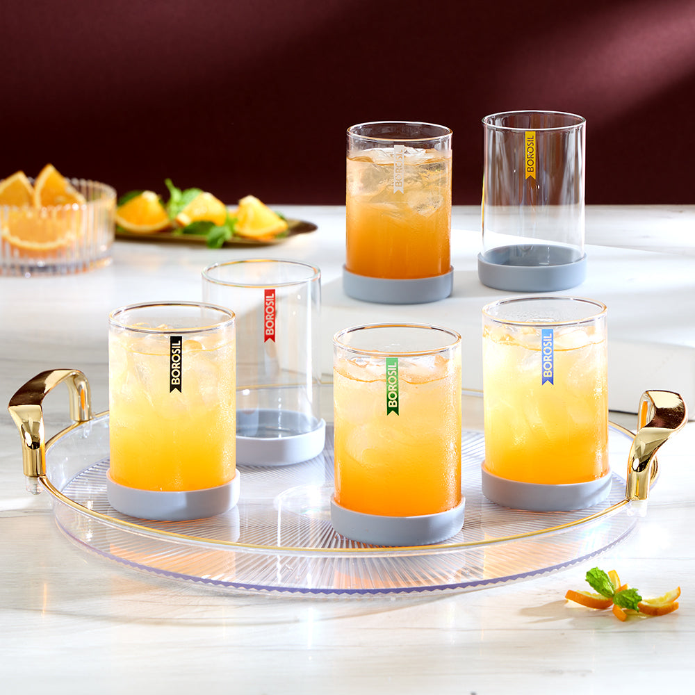 Vision Glass Set, Flint Gray